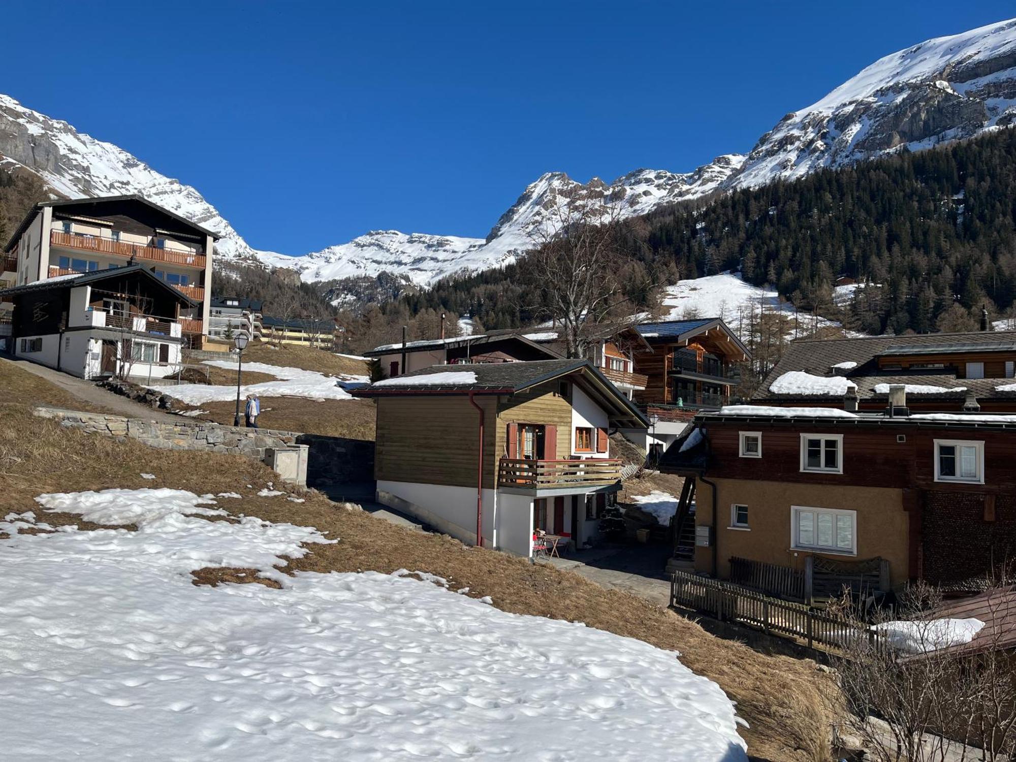 Ferienwohnung Annelise Leukerbad Exterior foto